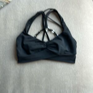 Black bombshell bra top
